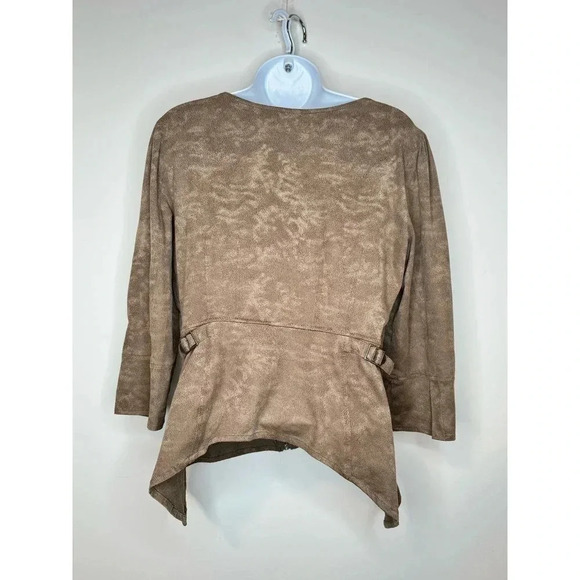 Milla Vegan Suede Top SIZE L - Picture 2 of 7
